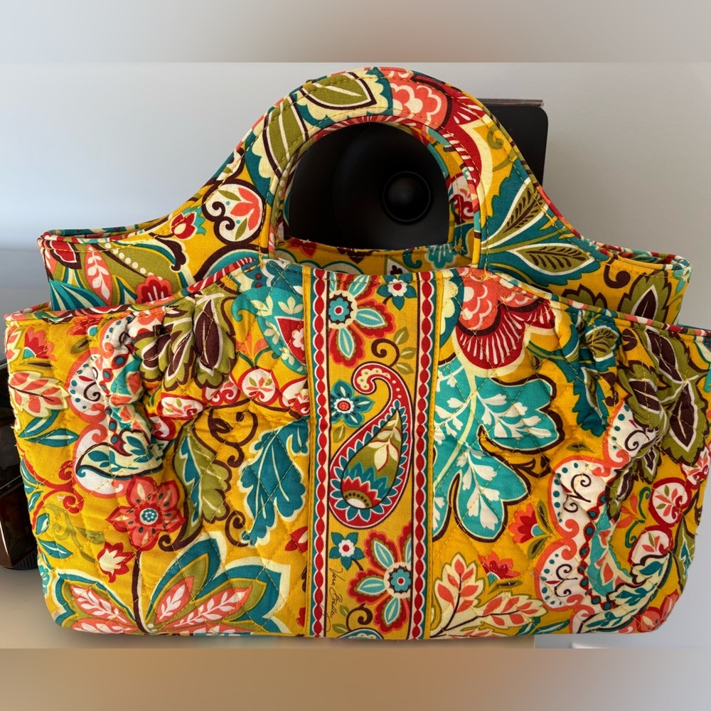 Vera Bradley Abby tote bag in retired Provencal pattern